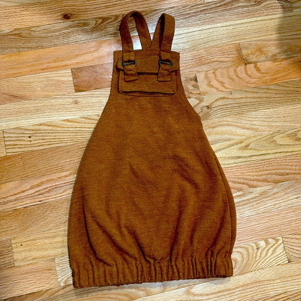Kidichic 5y carmel color fuzzy jumper